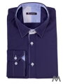 Herren Slim Fit Hemd VS-PK 1741 dunkelblau