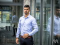 Pánska košeľa k rifliam VSB1853 svetlý jeans