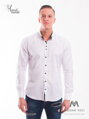 VERSABE Luxus Herren Freizeithemd SLIM weiß VS-PK-1710 