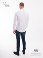 VERSABE Luxus Herren Freizeithemd SLIM weiß VS-PK-1710 