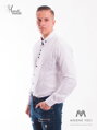 VERSABE Luxus Herren Freizeithemd SLIM weiß VS-PK-1710 