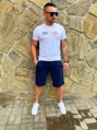 Herren Shorts AIR blau