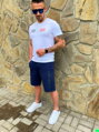 Herren Shorts AIR blau