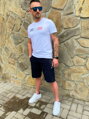 Herrenshorts Tommy Life dunkelblau