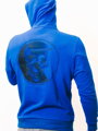 Sweatshirt mit Aufdruck blau