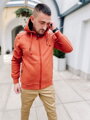 Zip-Hoodie in Orange