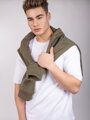 VSB CLASSIC Herren-Trainingsanzug, oliv
