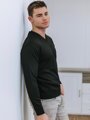Man Pullover schwarz 02