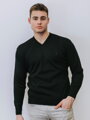 Man Pullover schwarz 02