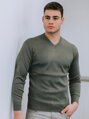 Man Pullover N14 hellgrau