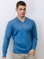 Herren Pullover N12 blau