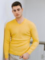 Man Pullover gelb 06