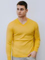 Man Pullover gelb 06