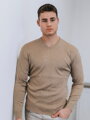 Man Pullover N05 tan