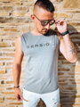 SEASID dunkelgraues Tanktop für Herren