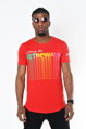 Herren T-Shirt RETROWAVE rot