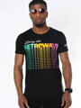 Herren T-Shirt RETROWAVE schwarz