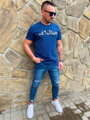 Herren T-Shirt REACTION blau