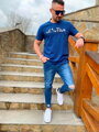 Herren T-Shirt REACTION blau