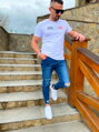 Herren T-Shirt TOMMY LIFE weiß