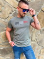 Herren T-Shirt TOMMY LIFE olivgrün