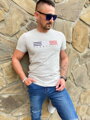 Herren T-Shirt TOMMY LIFE hellgrau