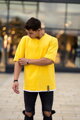 Trendiges T-Shirt VSB BASIC gelb