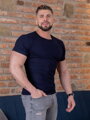 Herren T-Shirt VERSABE aus BIO-Baumwolle 03 dunkelblau VS-PT1803