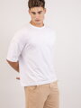 Weißes Oversize-T-Shirt für Herren VSB ALAN