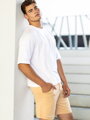 Weißes Oversize-T-Shirt für Herren VSB ALAN