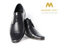 Elegante Schuhe - Leder Modell 218 - schwarz