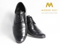 Männer Kleid Lederschuhe schwarz 116