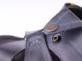 Herren Stirn Leder Sandalen und Pantoffeln in einem - blau