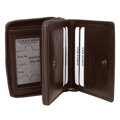 Herren Leder-Geldbörse Wild N014-VTK-D-RFID braun