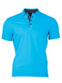 VERSABE Herren Poloshirt Versabe VS-PO 1915 türkysblau