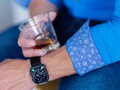 Elegantná pánska košeľa v sýtej modrej farbe VSB2406