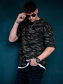 Herren oversize T-Shirt VSB ARMY grün 