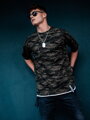 Herren oversize T-Shirt VSB ARMY grün 