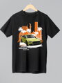 Herren Oversize T-Shirt VSB AUDI schwarz