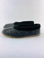 Warme Pantoffeln Modell 59 - Ballerina mit Band