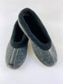 Warme Pantoffeln Modell 59 - Ballerina mit Band