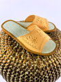 Offene Damen Hausschuhe Modell 13 hellbraun