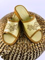 Offene Damen Hausschuhe Modell 89 beige
