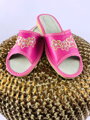 Offene Damen Hausschuhe Modell 90 rosa