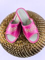 Offene Damen Hausschuhe Modell 90 rosa