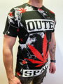 Herren T-Shirt OUTER SPACE - schwarz