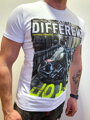 Herren T-Shirt DIFFERENT - weiß
