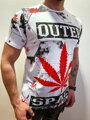 Herren T-Shirt OUTER SPACE - weiß
