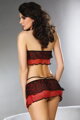 Damen Erotikkostüm KISSABLE HEARTS rot