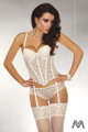 Damen Corsage  Madhavi - weiß